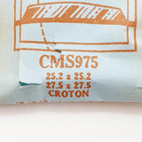Croton CMS975 Uhr Kristall für Teile & Reparaturen