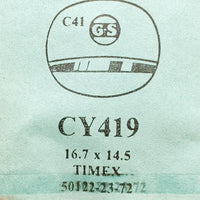 Timex 50122-23-72 CY419 montre Cristal pour les pièces et réparation