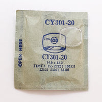 Timex Cy301-20 ساعة Crystal للأجزاء والإصلاح