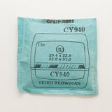 Seiko REOW06AN CY940 Watch Crystal for Parts & Repair