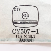 CY507-1 montre Cristal pour les pièces et réparation