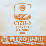 Illinois 9006 CY271-5 Uhr Kristall für Teile & Reparaturen