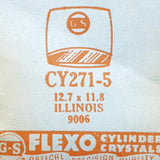 Illinois 9006 Cy271-5 Crystal di orologio per parti e riparazioni