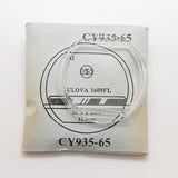 Bulova 1609fl Cy935-65 Uhr Kristall für Teile & Reparaturen