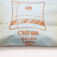 Longines Elgin CMF400 Uhr Kristall für Teile & Reparaturen