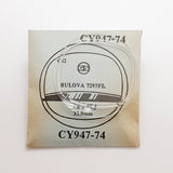 Bulova 7297fl Cy947-74 Uhr Kristall für Teile & Reparaturen