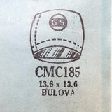 Bulova CMC185 Uhr Kristall für Teile & Reparaturen