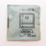 Bulova 03931 03932 CMS301-5 Crystal di orologio per parti e riparazioni