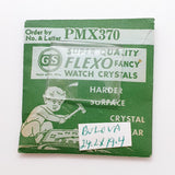 Bulova PMX370 Watch Crystal for Parts & Repair