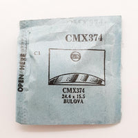 Bulova CMX374 reloj Cristal para piezas y reparación