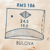 Bulova RMS186 reloj Cristal para piezas y reparación