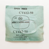 Longines 6552 Cy612-50 ساعة Crystal للأجزاء والإصلاح