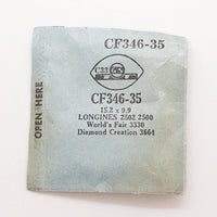Longines 2502 2500 CF346-35 montre Cristal pour les pièces et réparation