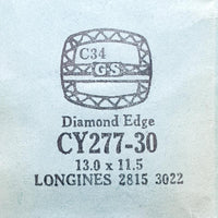 Longines 2815 3022 CY277-30 montre Cristal pour les pièces et réparation