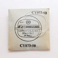 Longines G-612 CY873-50 reloj Cristal para piezas y reparación