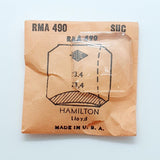 Hamilton Lloyd RMA490 Uhr Kristall für Teile & Reparaturen