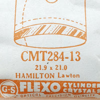 Hamilton Lawton CMT284-13 Watch Crystal for Parts & Repair