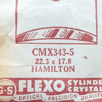 Hamilton CMX343-5 Watch Crystal for Parts & Repair