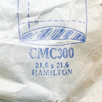 Hamilton CMC300 Watch Crystal for Parts & Repair