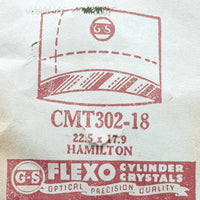 Hamilton CMT302-18 Uhr Kristall für Teile & Reparaturen