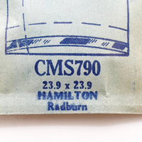 Hamilton Radburn CMS790 Watch Crystal for Parts & Repair