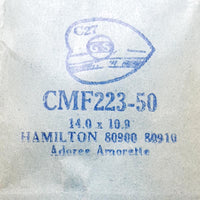 Hamilton 80900 80910 CMF223-50 reloj Cristal para piezas y reparación