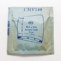 Hamilton Vega CMF740 Watch Crystal for Parts & Repair