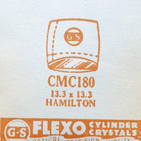 Hamilton CMC180 Uhr Kristall für Teile & Reparaturen