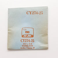 Hamilton Arden-Charm My274-25 Uhr Kristall für Teile & Reparaturen