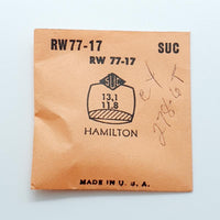 Hamilton RW77-17 278-6t Uhr Kristall für Teile & Reparaturen