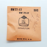 Hamilton RW77-17 278-6t Uhr Kristall für Teile & Reparaturen