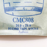 Hamilton Judson 9442674 CMC808 reloj Cristal para piezas y reparación