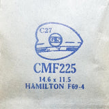 Hamilton F69-4 CMF225 Crystal di orologio per parti e riparazioni