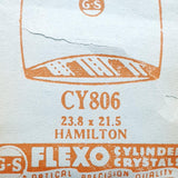 Hamilton CY806 Watch Crystal for Parts & Repair