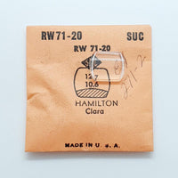 Hamilton Clara EY271-2 RW71-20 reloj Cristal para piezas y reparación