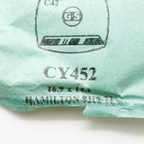 Hamilton 9319-73 CY452 Uhr Kristall für Teile & Reparaturen
