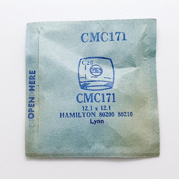 Hamilton Lynn 80200 20210 CMC171 Watch Crystal for Parts & Repair
