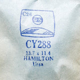 Hamilton Ursa CY288 Watch Crystal for Parts & Repair