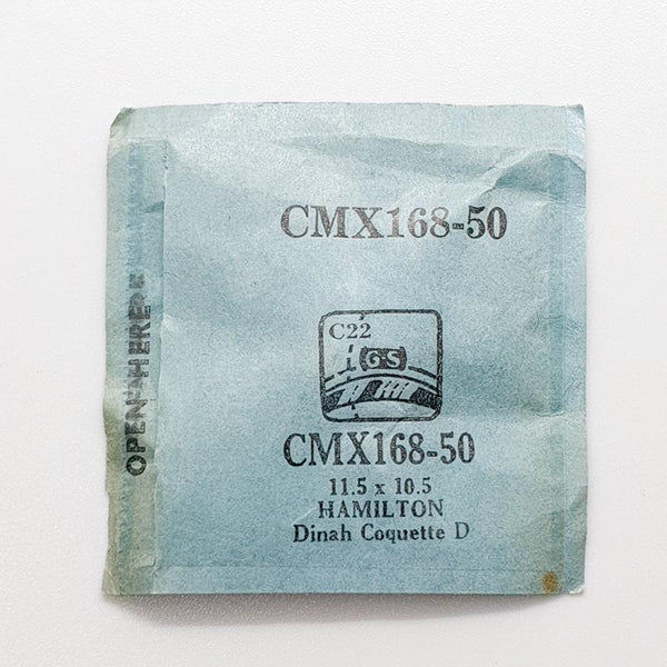 Hamilton Dinah Coquette D CMX168-50 Watch Crystal for Parts & Repair