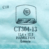 Hamilton Lonnie CT304-13 reloj Cristal para piezas y reparación