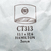 Hamilton Sonya CT313 Watch Crystal for Parts & Repair