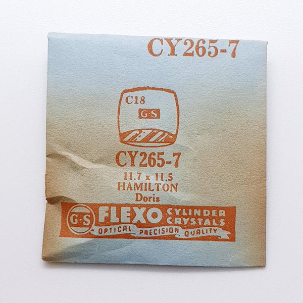 Hamilton Doris CY265-7 montre Cristal pour les pièces et réparation