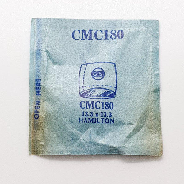 Hamilton CMC180 Watch Crystal للأجزاء والإصلاح