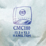 Hamilton CMC180 Crystal di orologio per parti e riparazioni