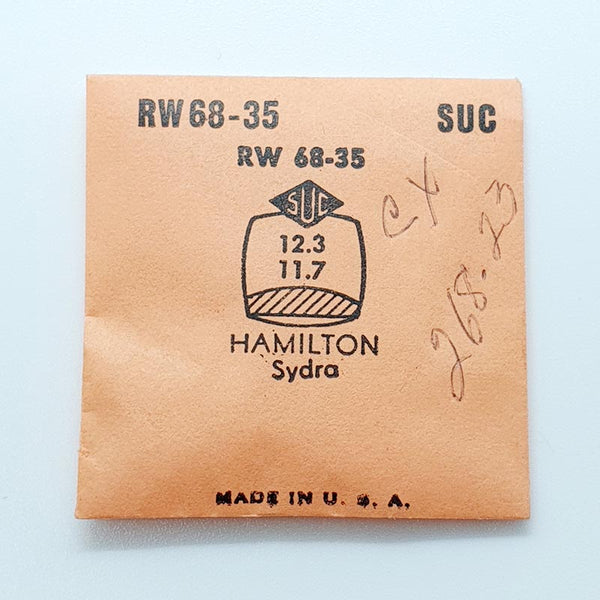 Hamilton Sydra CX268-23 RW68-35 Watch Crystal للأجزاء والإصلاح