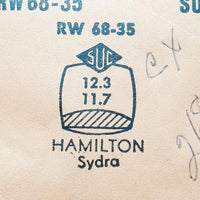 Hamilton Sydra CX268-23 RW68-35 montre Cristal pour les pièces et réparation