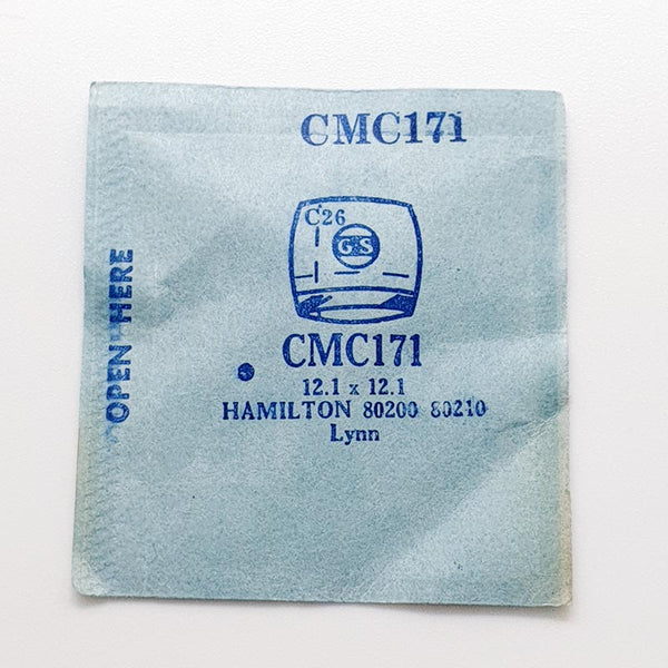 Hamilton Lynn 80200 20210 CMC171 montre Cristal pour les pièces et réparation