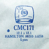 Hamilton Lynn 80200 20210 CMC171 reloj Cristal para piezas y reparación