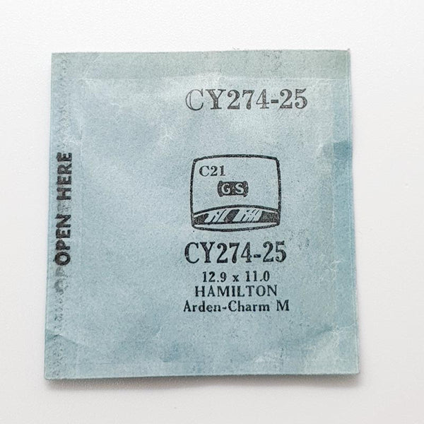 Hamilton Ardon Charm M Cy274-25 Crystal per parti e riparazioni