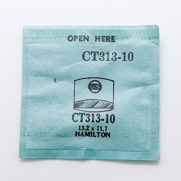 Hamilton CT313-10 reloj Reemplazo de cristal para piezas y reparación